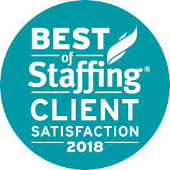 Best of Staffing Client Satisfaction Award 2018